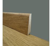€2,99ml - BATTISCOPA in FIBRA DI LEGNO coordinato GAMMA LAMINATI 70x15 inclinato vari decori - MUSON (golden oak)