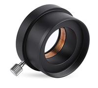 2" a 125" Telescope Eyepiece supporto adattatore nero metallo accessori | Adattatore per Telescope,108g,Qualit elevata 1.25,Compression Ring fitting,Metallo 1.25,telescope conversion