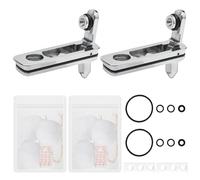 2 accessori compatibili con accendini Zippo con 2 ovatta, guarnizione per uso, accessori anti-evaporazione, guarnizione di ricambio con cuscinetto in feltro di cotone, accessori in metallo, set contro