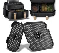 2 accessori paraspruzzi per Philips Dual Basket Airfryer 3000 - 5000 serie 9L (3L/6L), silicone friggitrice ad aria calda accessorio riutilizzabile per Philips Airfryer NA350/NA550 9L