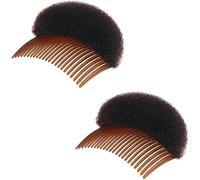 2 accessori per lo styling dei capelli da donna, inserti per capelli in morbida schiuma, cuscinetti per bump up, clip per chignon, clip per trecce e accessori per capelli