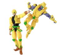 2 action figure di Dio Brando e il mondo dell'anime JJBA Action Figure 3D multi-snodate mobili, decorazione regalo per collezionisti, 16 cm