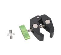 2. Adattatore Per Morsetto in Lega Alluminio Supporto Da 1/4" 3/8" Per Attrezzatura Fotografica Supporta Capacità 3 Kg Super Morsetto a Due Fili