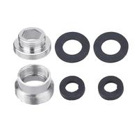 2 adattatore per rubinetto adattatori per rubinetto filettatura maschio rubinetto aeratore connettore boccola riduttori raccordo per tubi boccola da 22 mm a 16 mm riduttori raccordo per tubi
