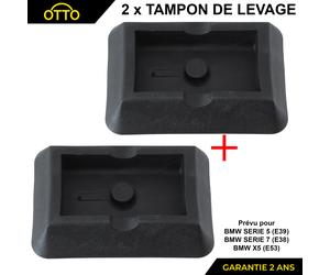 2 Adattatore Tamponi Blocco Sollevamento Cric per BMW X5 E53 Di 2000 A 2006 -