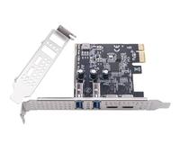 2 adattatori di tipo C TypeA PCIExpress USB 3. Scheda di rete di rendimento elevato 10Gbps per la scanalatura di espansione USB del PC