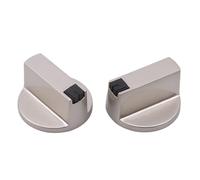 2 adattatori for manopole di controllo for fornelli a gas in metallo da 8 mm/6 mm, interruttori for forno, serrature for il controllo della superficie di cottura(45 degree 8mm)