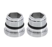 2 adattatori M18.5-M22 da maschio a maschio compatibile con IKEA compatibile con GROHE compatibile con Neoperl TJ Miscelatore adattatore in ottone