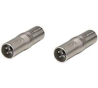 2 adattatori originali NEUTRIK NA3MM a 3 pin XLR maschio a XLR maschio
