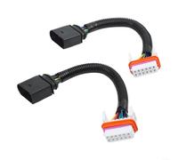 2 adattatori per cablaggio per fari TOUAREG 2004-2007, ricambio 7L6971071A, connettore in plastica per una facile installazione