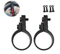 2 adattatori per parafanghi per bicicletta, montaggio a vite laterale, accessori per parafanghi anteriori e posteriori (37-40 mm)