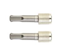 2 adattatori per presa SDS, 1/4", adattatore per presa esagonale, codolo rotondo a gambo esagonale, connettore di estensione