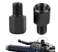 2 adattatori per specchietto retrovisore, adattatore per moto, M8 a M8, filettatura sinistra/destra, universale, per scooter e scooter
