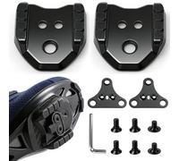 2 adattatori per tacchetti per bicicletta, adattatore per tacchetti da 3 bulloni a 2 bulloni, compatibile con tacchetti Shimano SPD-SM-SH41, per scarpe da strada e MTB con montaggio a 3 bulloni