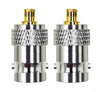 2 adattatori per testa a pulsante oscilloscopio P6100 per DSO-TC2 TC3, 100 MHz 600 V, accessori ad alta tensione argento (4 pezzi)