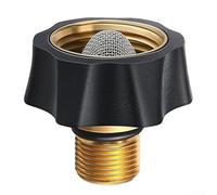 2 adattatori per tubo da giardino per idropulitrice con filtro a cono integrato, mantiene i detriti fuori per prestazioni migliori