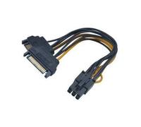 2 adattatori SATA da 15 pin a 1 adattatore PCIe da 6 pin NEW