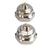 2 adattatori termostatici in ottone da M30 x 1,0 a M30 x 1,5, convertitore filettato, compatibile con le vecchie valvole del radiatore Oventrop e l'installazione intelligente del termostato con
