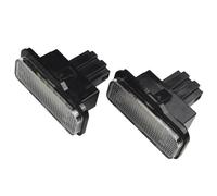 2× Adatto Per W203 W211 W219 R171 Luce Del Numero Di Targa A Led