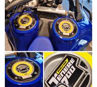 2 Adesivi 3d moto Tappo Serbatoio compatibili Yamaha Tenere 700 World Raid 2023