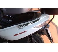 2 ADESIVI 3D PROTEZIONE MANIGLIE compatibili per scooter kymco XCITING 300 e 500