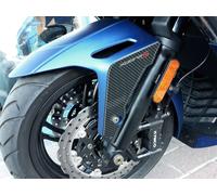 labelbike - 2 Adesivi in Resina Gel 3D PROTEZIONE PARAFANGO compatibili con kymco XCITING S 400 2018-2023