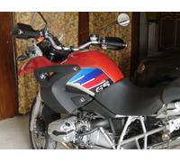 2 ADESIVI 3D PROTEZIONI LATERALI RALLY compatibili MOTO BMW GS R1200 2004-2007