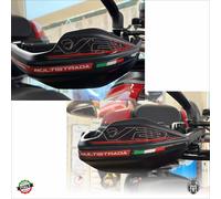 2 Adesivi 3d resinati paramani compatibili con DUCATI MULTISTRADA V2 - PR RB 02