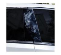 2 Adesivi Decorativi Per Montanti B Dell'auto, Un Lupo Feroce, Adesivo Fai Da Te Per Colonna Centrale Dell'auto(J)