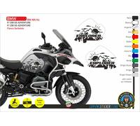 2 Adesivi Fianco Serbatoio Moto BMW R 1200 gs adv LC BM NN K4