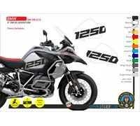 2 Adesivi Fianco Serbatoio Moto BMW R 1250 gs adv BM NN K10