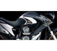 2 ADESIVI gel PROTEZIONI LATERALI SERBATOIO compatibili x MOTO HONDA TRANSALP
