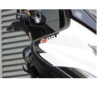 labelbike - 2 ADESIVI in GEL 3D PROTEZIONE SPIGOLI compatibili con scooter kymco XCITING 300