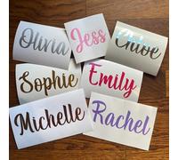 2 Adesivi In vinile Rimovibili Con NOME E Data Del Matrimonio PERSONALIZZATI, For Bottiglie D'acqua, Decorazioni For Matrimoni, Bicchieri Da Vino, Nomi Delle Damigelle D'onore, Adesivi Personalizzat