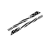 2 Adesivi per Auto con Strisce Laterali a Forma di Stelle per Portiere di Pickup, Accessori per Auto, per Ranger, Toyota Hilux, Tacoma, Dodge RAM, Dmax
