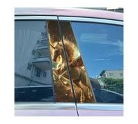 2 Adesivi Per Montanti Centrali Auto A Forma Di Unicorno Pegasus A Goccia, Per Decorazione Auto(H)