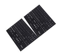 2 adesivi per tastiera laptop in inglese