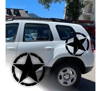 2 Adesivi Stickers Stelle laterali posteriori Dacia Duster Auto Tuning Sport
