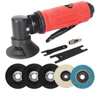 2 '' Air Angle Die Grinder 90 Gradi Pneumatica Rettifica Lucidatrice Mill Macchina per Incisione con Dischi Abrasivi Tool Kit