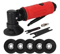 2 '' Air Angle Die Grinder 90 Gradi Pneumatica Rettifica Lucidatrice Mill Macchina per Incisione con Dischi Abrasivi Tool Kit