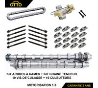2 Alberi Came + Catena + Linguette Per Citroen Peugeot Opel Toyota DV5R 39175857