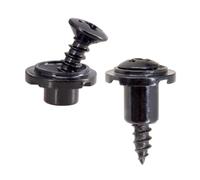 2 alberi da carezze vintage con viti rotonde scanalate per chitarre, parti di chitarra e accessori Fastener