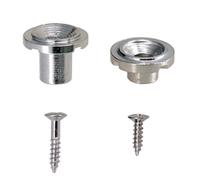 2 alberi da carezze vintage con viti rotonde scanalate per chitarre, parti di chitarra e accessori Fastener