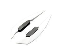 2 alette per carenatura per moto,ali antivento fisse decorative generali per il corpo,ali per spoiler aerodinamiche per ali per moto,per la maggior parte degli scooter e delle moto elettriche
