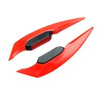 2 alette per carenatura per moto,ali antivento fisse decorative generali per il corpo,ali per spoiler aerodinamiche per ali per moto,per la maggior parte degli scooter e delle moto elettriche