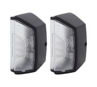 2 Alloggiamento Luci Targa Trasparente Senza Lampadine HELLA per U.a. Man TGA