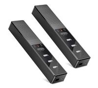 2 altoparlanti per computer con microfono e hub USB, altoparlante per conferenze, PC