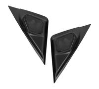 2 altoparlanti per portiera dell'auto, pannello tweeter, facile installazione, colore nero, per sistemi audio del veicolo