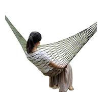 2 amaca da, Huairdum Amaca Portatile con Corda in Nylon, Amaca in Nylon per Esterno in Rete Letto Comodo da Appendere per Campeggio allaperto o Giardini e Viaggi - Portatile con Bo