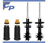 2 Ammortizzatore Frontale per Fiat Punto Evo U Protezione Polvere Asse SX Destra
